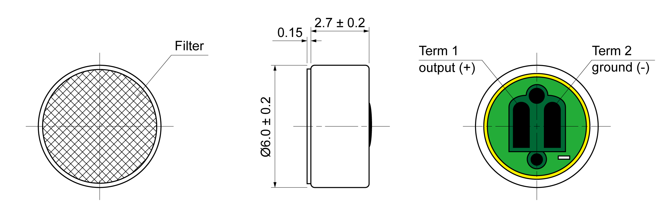 CMN6027-2022-303S-33 Mechanical Drawing